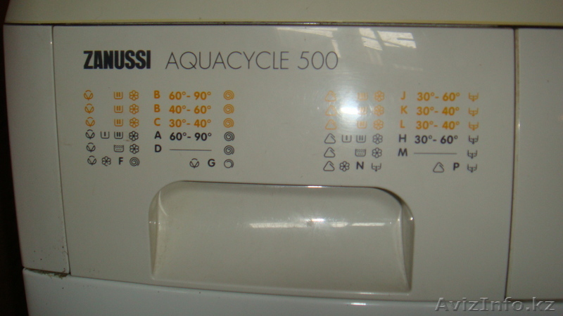 Инструкция zanussi aquacycle 500