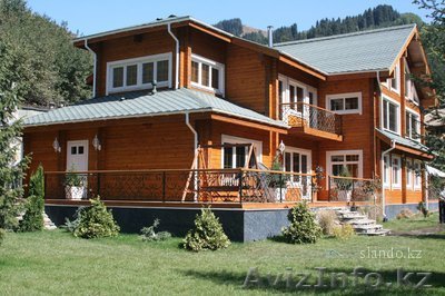 Предлагается строительство и проектирование деревянных домов. Клееный брус - Изображение #1, Объявление #2018