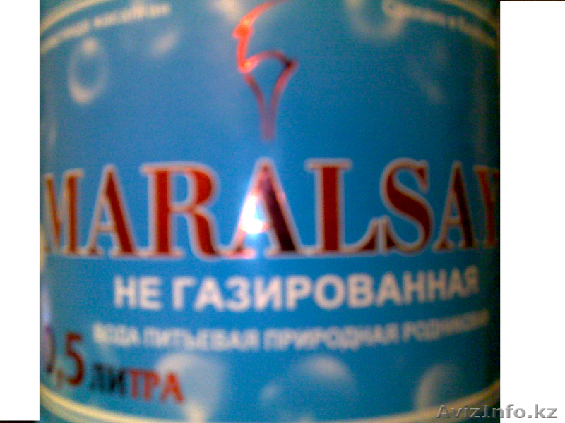 Минеральная вода "Маралсай" - Изображение #1, Объявление #38667