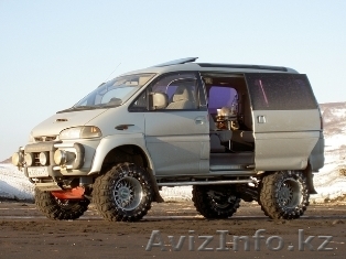 Заказ,аренда, услуги микроавтобуса MMC Делика Delica (кондиционер).  - Изображение #1, Объявление #61820