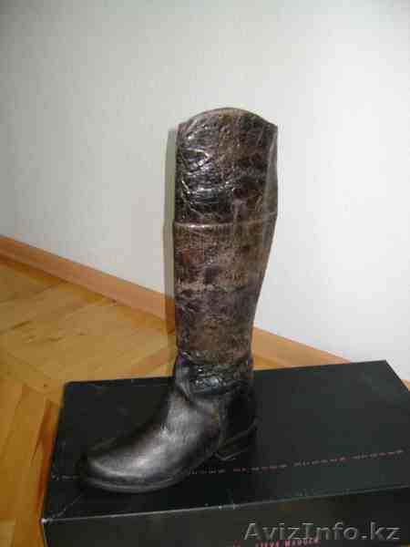 Сапоги осенние из натуральной кожи - Изображение #1, Объявление #93017