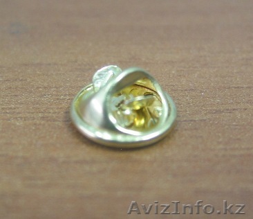 Крепление для значка металлическое цанговое (бабочка) - Изображение #1, Объявление #103786