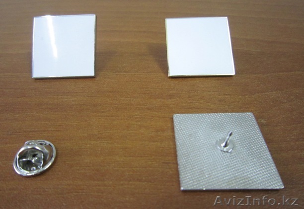 Заготовка для оперативного производства значка методом сублимации, квадратная 2 - Изображение #1, Объявление #103778