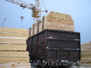Продам пиломатериал, брус хвойных пород в Алматы и в Алматинской  обла - Изображение #1, Объявление #137193