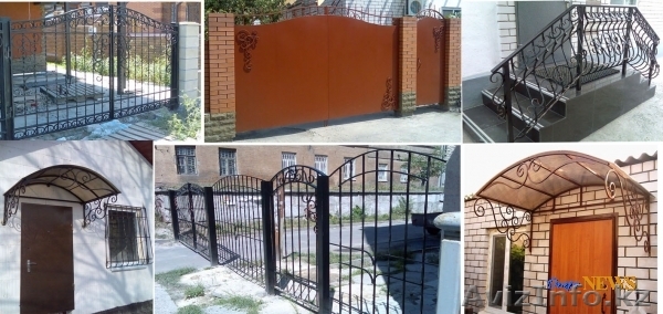 Ворота, Решетки, Навесы, все из металла - Изображение #1, Объявление #145366