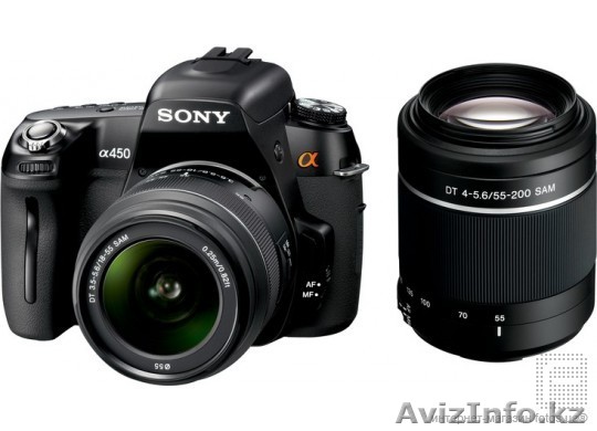 Зеркальный фотоаппарат SONY DSLR-A450 + 18-55mm - Изображение #1, Объявление #164274