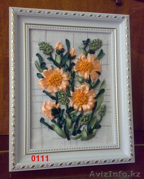 ВЫШИТАЯ ОБЪЕМНАЯ КАРТИНА 0111 - Изображение #1, Объявление #299721