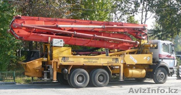 Бетон Алматы, доставка миксерами, бетононасос - Изображение #1, Объявление #310377