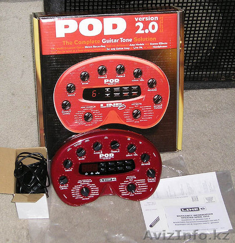Продам гитарный процессор LINE6 POD2 - Изображение #1, Объявление #310424