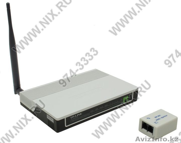 Продам 4-ёх портовый модем с WIFI для ID-TV megalTP-LINK за 8000 тенге - Изображение #1, Объявление #227640