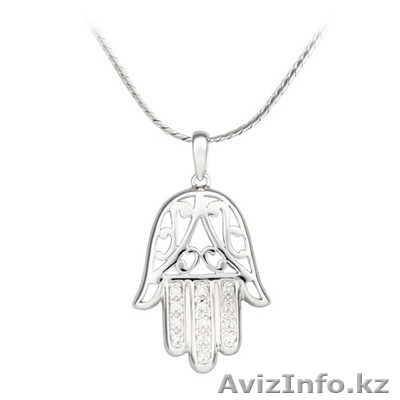 Hamsa diamond pendant - Изображение #1, Объявление #424800