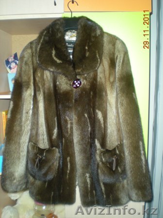 Шуба норковая, Б/У, 48-50 - Изображение #1, Объявление #455452