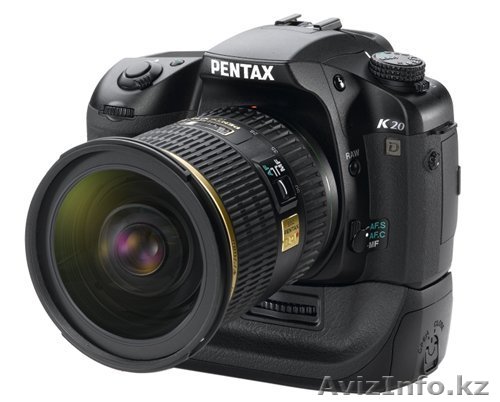 Pentax K20Dс батарейной ручкой  ( а/б 3шт, шнуры, зарядное устройство и програмн - Изображение #1, Объявление #463218