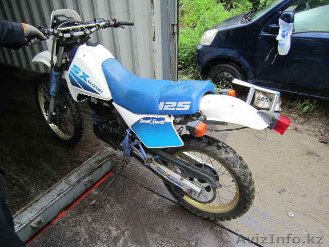 Продам мотоцикл SUZUKI 125. Из Японии, в хорошем состоянии. б/у. - Изображение #1, Объявление #464984
