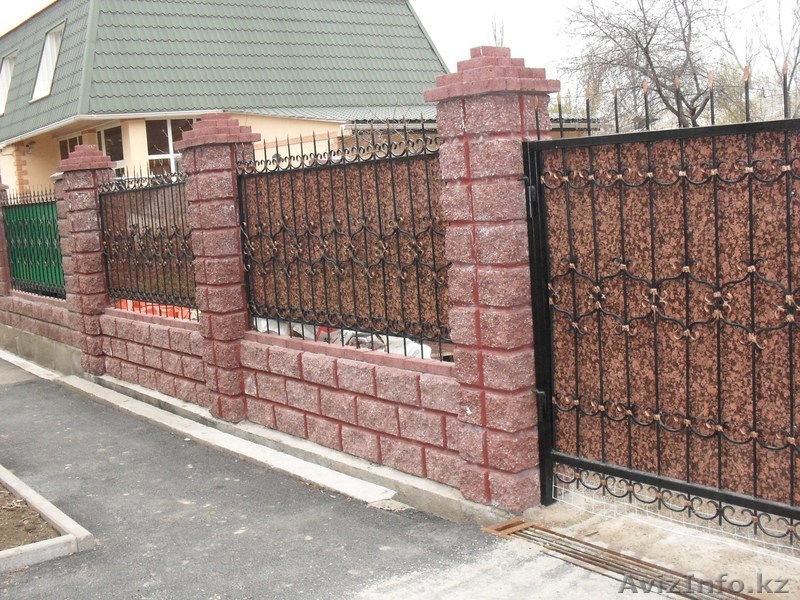 Заборный  блок- "РВАНЫЙ КАМЕНЬ" - Изображение #1, Объявление #652458