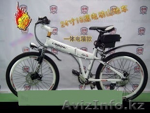 АКЦИЯ!!! Складной горный электровелосипед  - Изображение #1, Объявление #711576