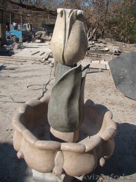 Фонтан из камня Фонтан из гранита и мрамора - Изображение #1, Объявление #787826