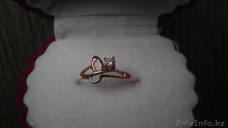 Кольцо с бриллиантом (585 пробы) - Изображение #1, Объявление #787343