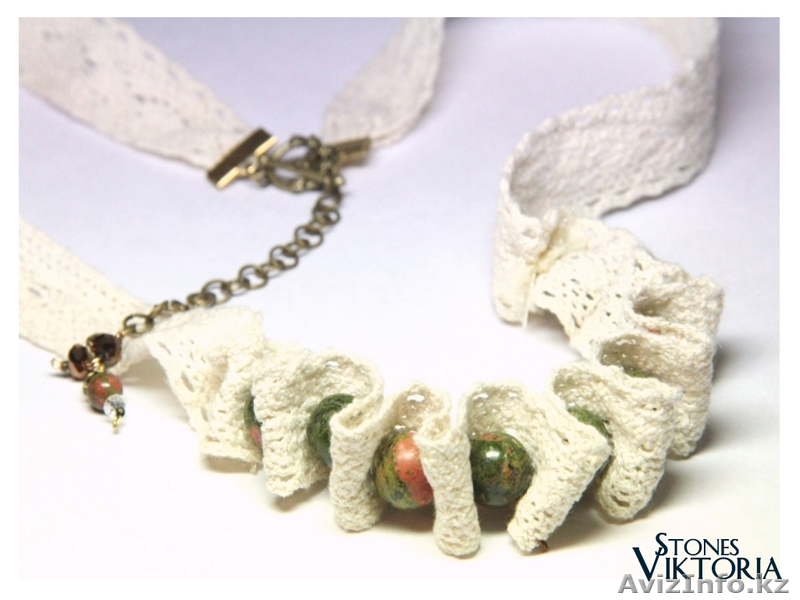 Бусы "Vintage"с натуральными камнями от vstones.kz - Изображение #1, Объявление #844710