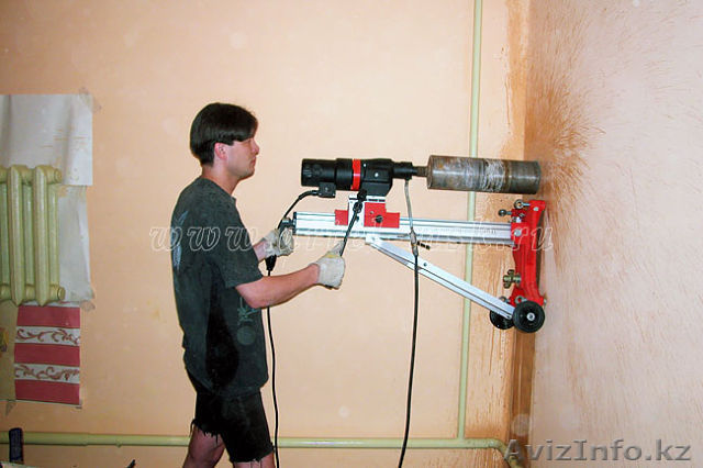Алмазное сверление, бурение отверстий в перекрытиях из любого материала. - Изображение #1, Объявление #842065