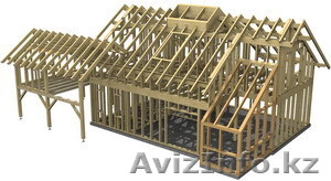 Деревянный каркас для каркасного дома - Изображение #1, Объявление #843069