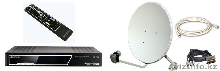 Спутниковое в Алматы . Спутниковое телевидение - Изображение #1, Объявление #886423