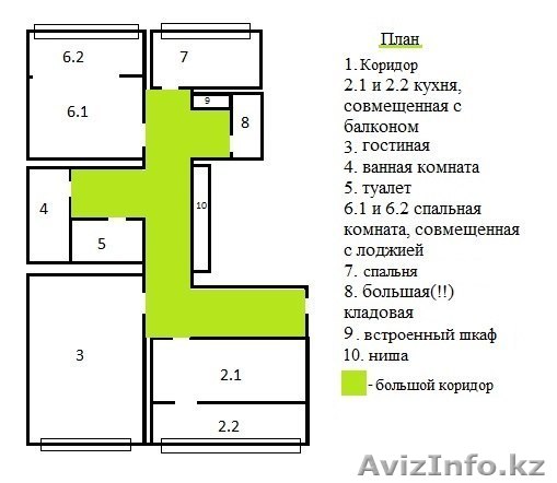 Продам квартиру (Алматы) - Изображение #1, Объявление #895620