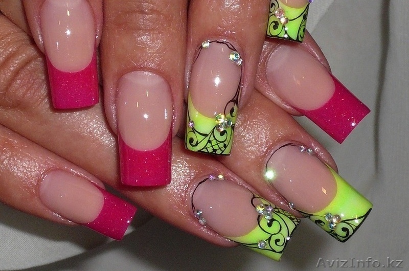 Наращивание ногтей,гелиевое покрытие - Изображение #1, Объявление #931761