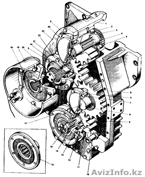 Продаем раздаточный редуктор ДЗ.98.10.06.000.009 на автогрейдер ДЗ-98 - Изображение #1, Объявление #932079