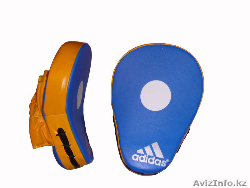 Лапы для отработки ударов Adidas. Кожаные. Доставка по г. Алматы. - Изображение #1, Объявление #954395