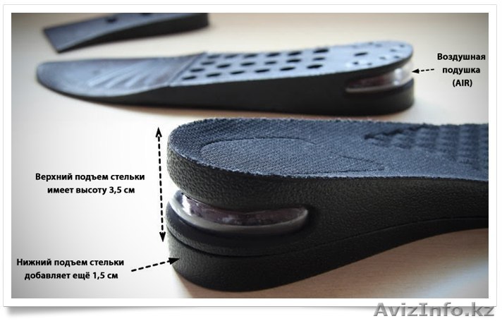 Стельки для увеличения роста на 5 см - Изображение #1, Объявление #976654