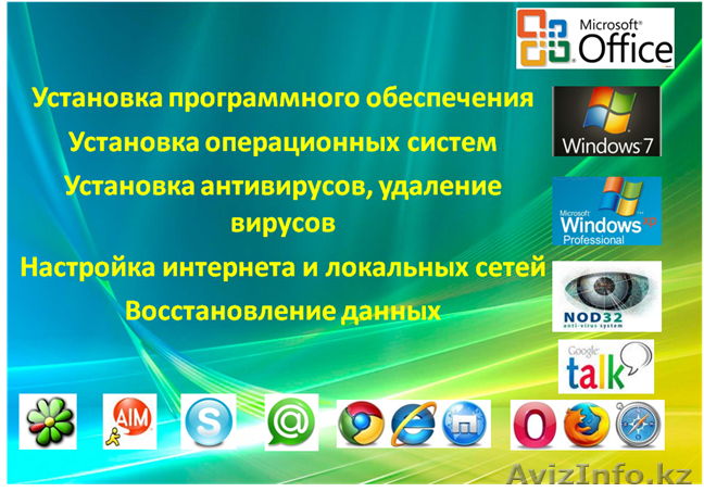 Установка Windows, программ, антивирусов, чистка от вирусов. - Изображение #1, Объявление #971652