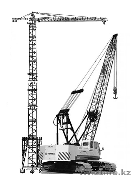 Строительные краны б/у, запчасти и комплектующие, спецтехника из Украины  - Изображение #1, Объявление #990171