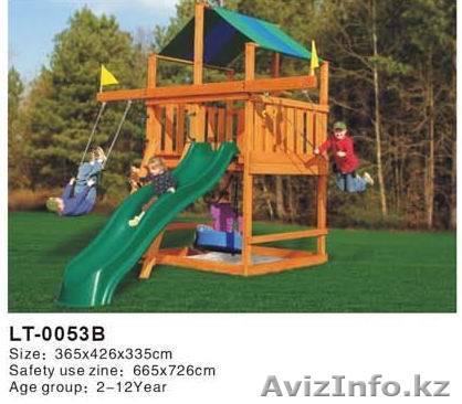 Игровой комплекс  Лучик из канадского кедра - Изображение #1, Объявление #1010733