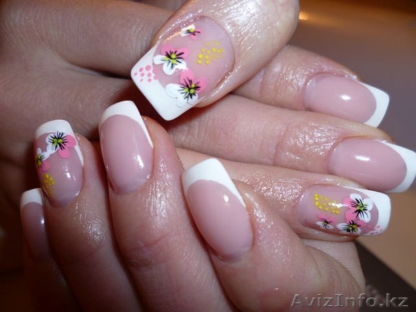 маникюр наращивание гелем покрытие гель лаком - Изображение #1, Объявление #1001373