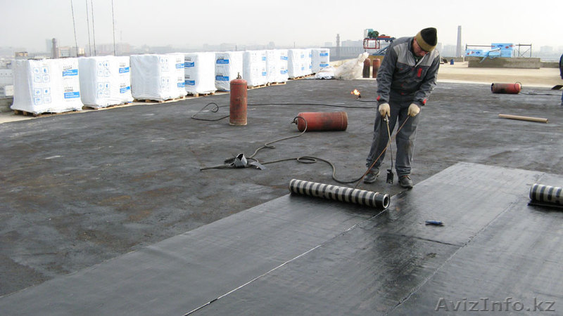 Ремонт плоской мягкой кровли(Унифлекс) - Изображение #1, Объявление #1042104