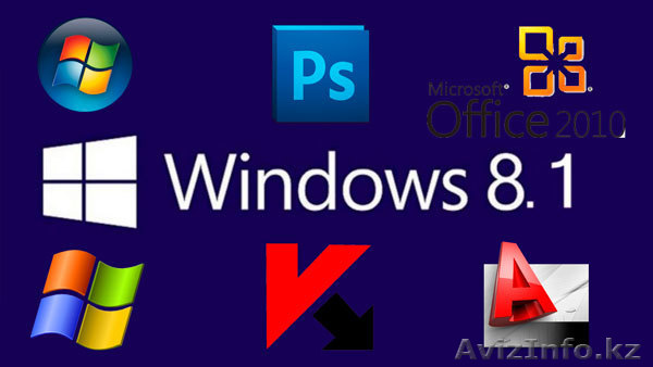 Установка Windows Алматы выезд на дом. Услуги программиста  - Изображение #1, Объявление #1064481