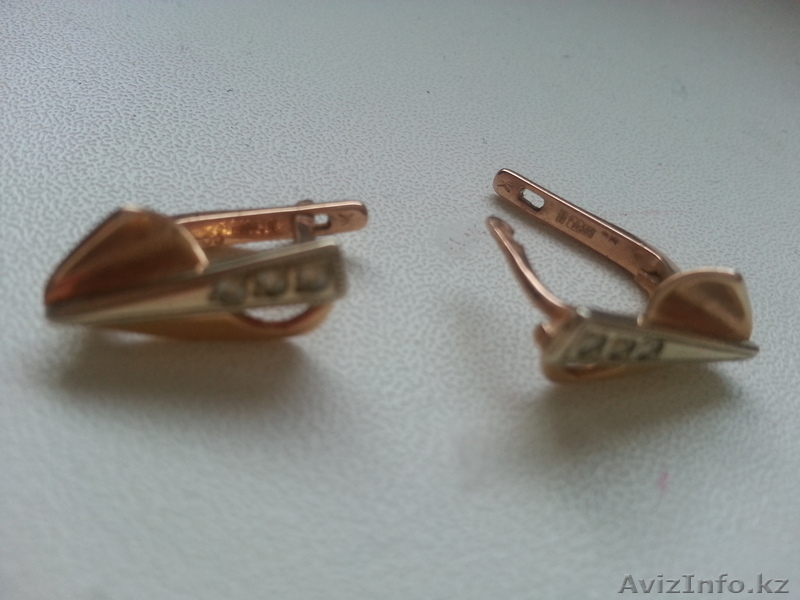 золотые  серьги - Изображение #1, Объявление #1048708