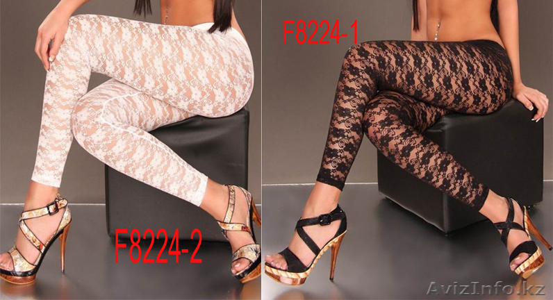 Кружевные легенсы-один размер-хорошо тянутся  - Изображение #1, Объявление #1077431