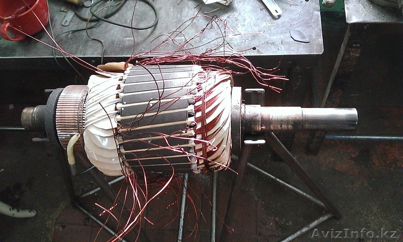  Ремонт и перемотка промышленных электродвигателей в Алматы. - Изображение #1, Объявление #1074379