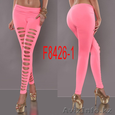 ярко розовые легенсы спереди разрезы - Изображение #1, Объявление #1077479