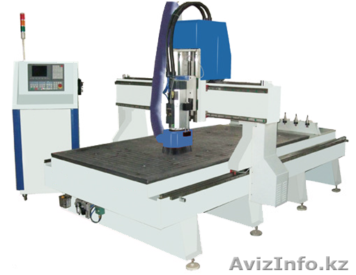 Станок фрезерно-гравировальный с ЧПУ1300x2500х200мм (с автосменой инструмента) - Изображение #1, Объявление #1078509