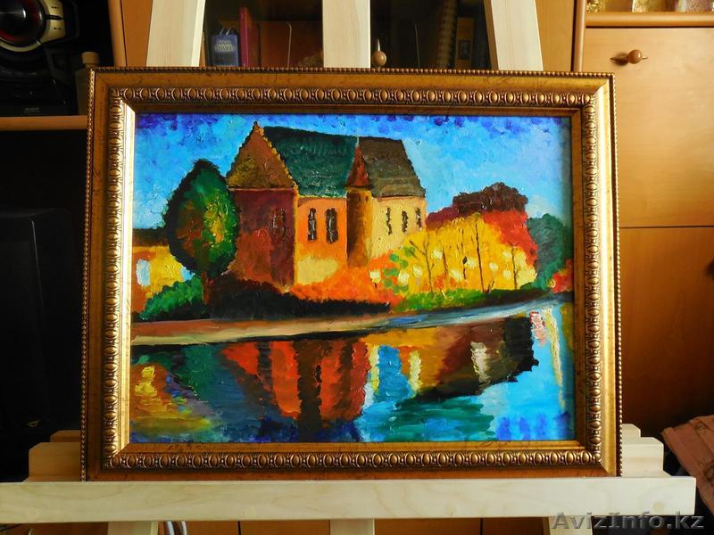 Картина "Вечер" (написана маслом) - Изображение #1, Объявление #1091270