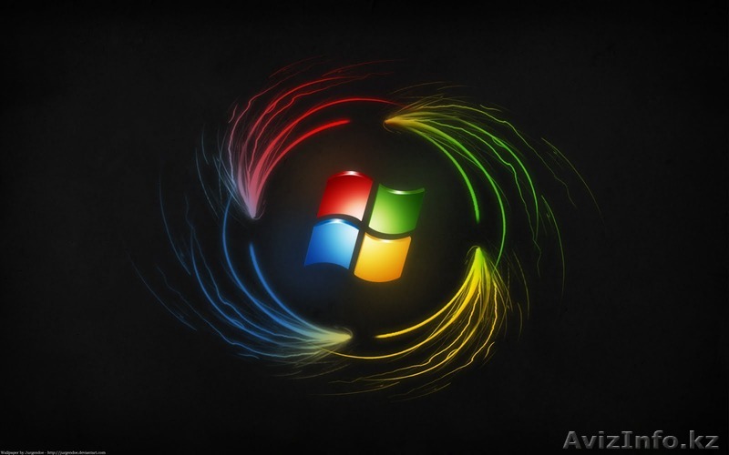 Ремонт компьютеров в Алматы, установка Windows 7  - Изображение #1, Объявление #1088706