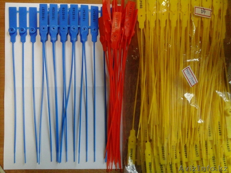 Пластиковые номерные пломбы в Алматы - Изображение #1, Объявление #653397