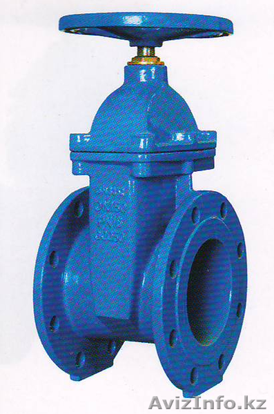 Задвижки с обрезиненным клином и   невыдвижным шпинделем чугунные - Изображение #1, Объявление #1112293