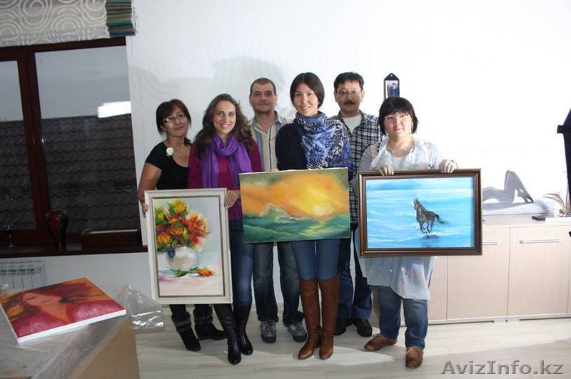 мастер классы быстрой живописи в Алматы - Изображение #1, Объявление #1117193