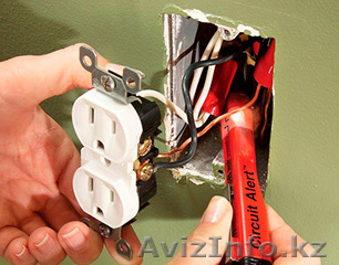 Услуги электрика, установка люстры и включателей 87014906444 - Изображение #1, Объявление #1114990