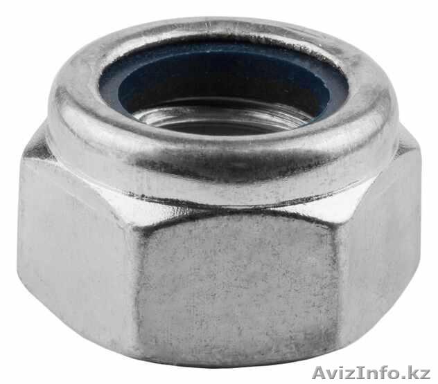 Гайка с нейлоновым кольцом DIN 985 - Изображение #1, Объявление #1120277