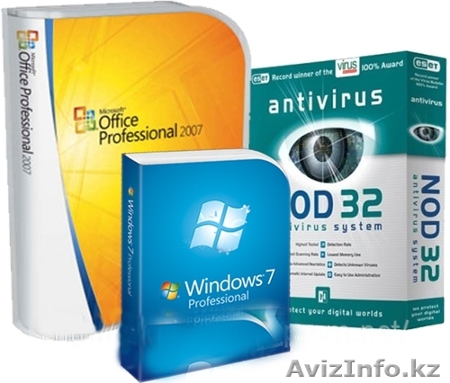 Установка Windows 7,8 и программного обеспечения с выездом по г. Алматы - Изображение #1, Объявление #1119738